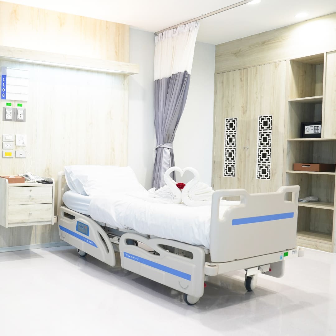 ห้องพักผู้ป่วย โรงพยาบาลพริ้นซ์ สุวรรณภูมิ